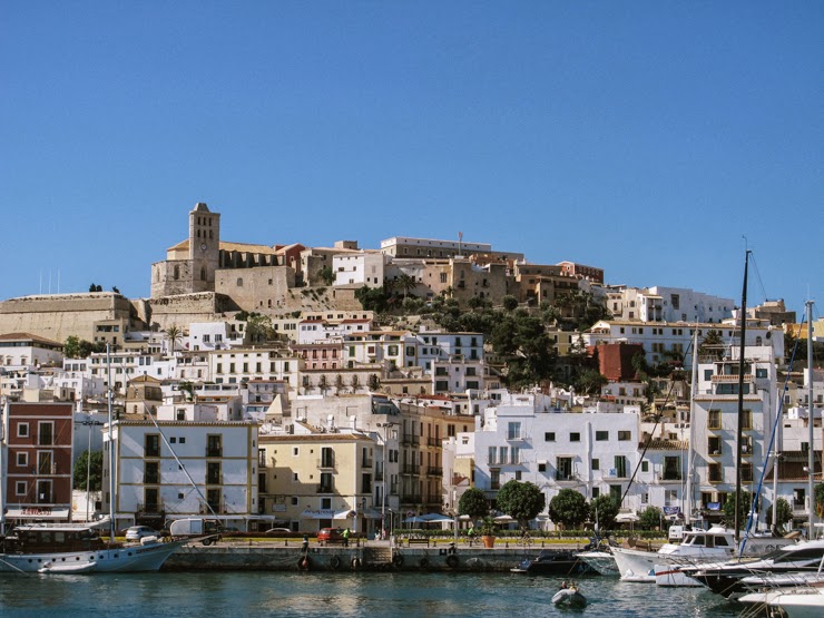 ibiza town harbor