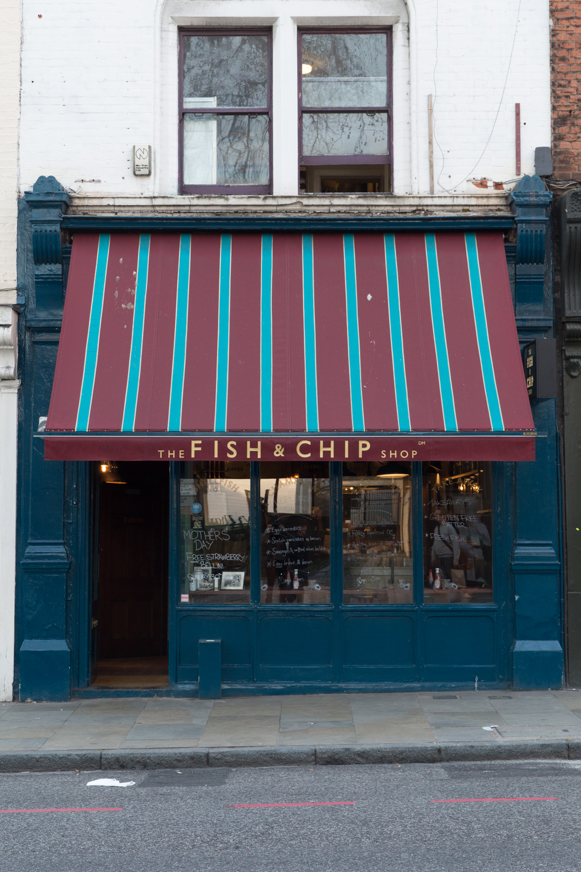 London restaurant Fish and Chip Shop