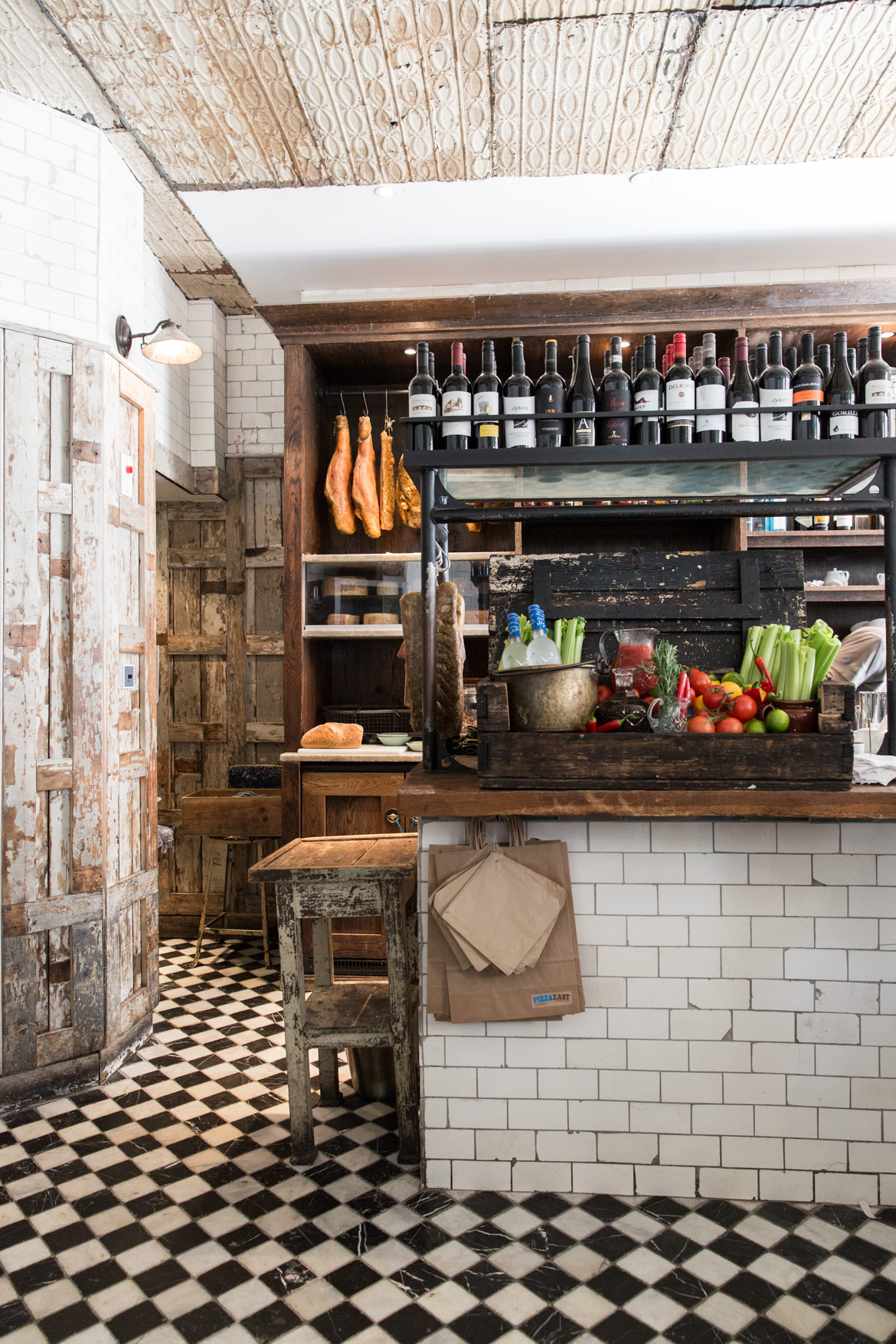 London restaurant Pizza East