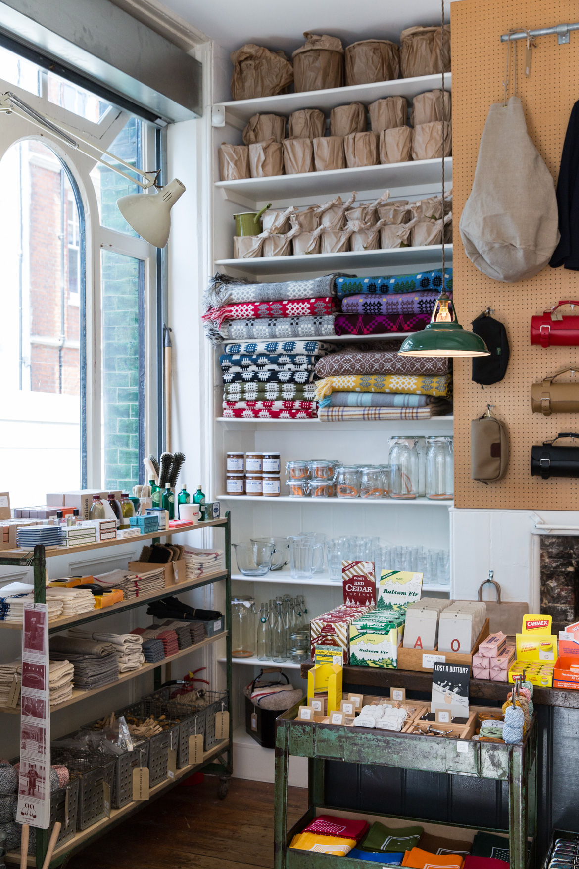 Labour and Wait general store in London