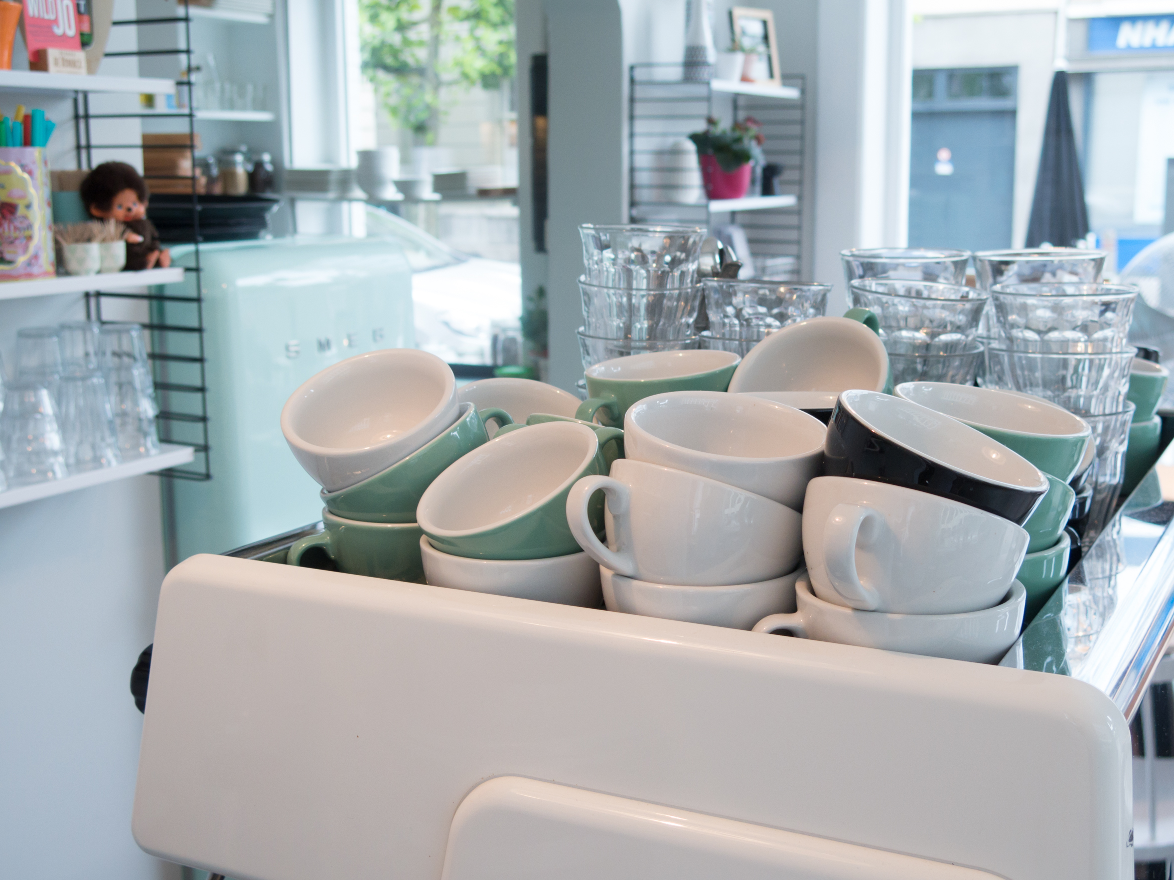 Mirlo's coffee bar in Antwerp