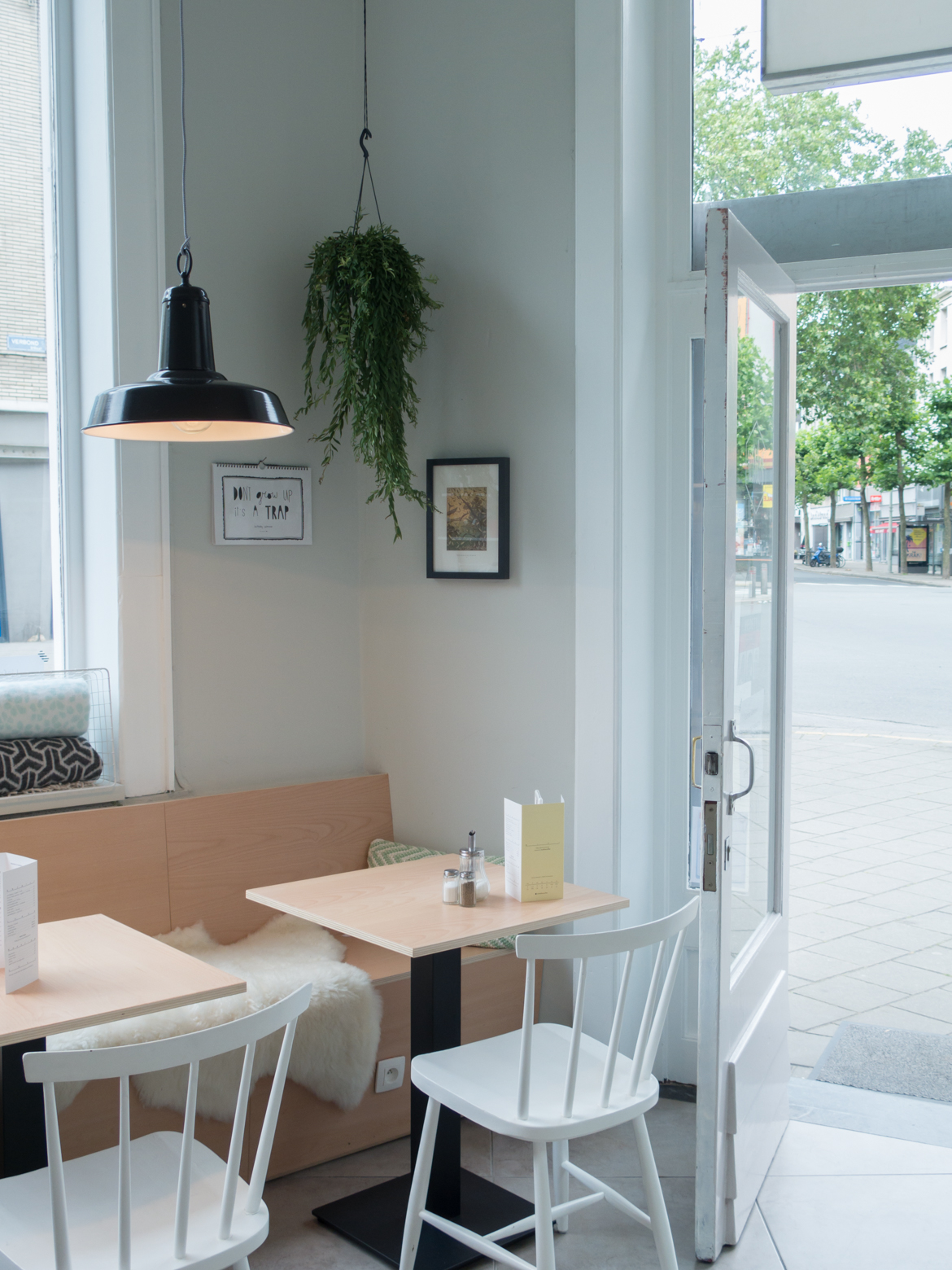 Mirlo's coffee bar in Antwerp