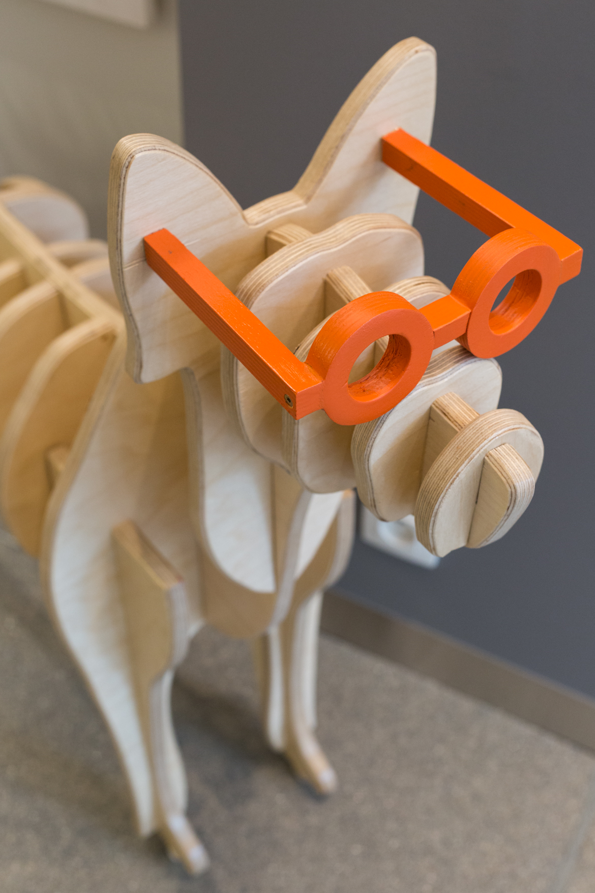 Choosing new sunglasses at De Wolf Opticiens